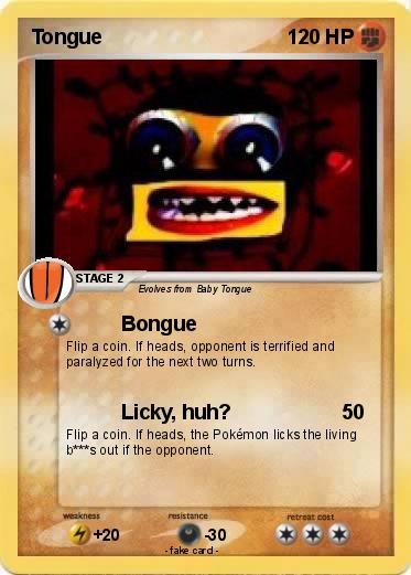 Pokemon Tongue