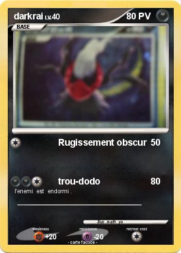 Pokemon darkrai