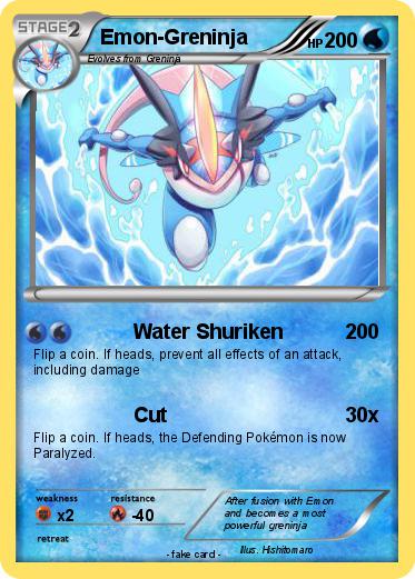 Pokemon Emon-Greninja