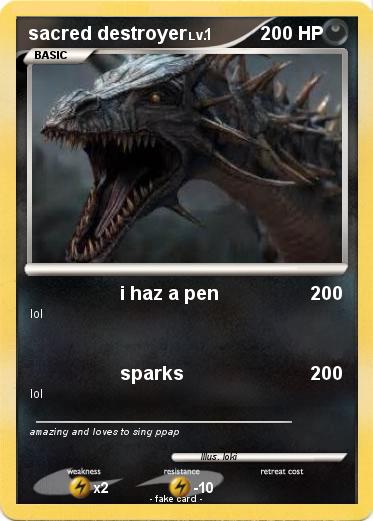 Pokemon sacred destroyer