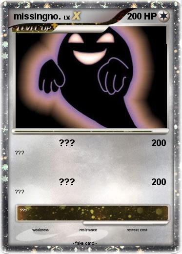 Pokemon missingno.