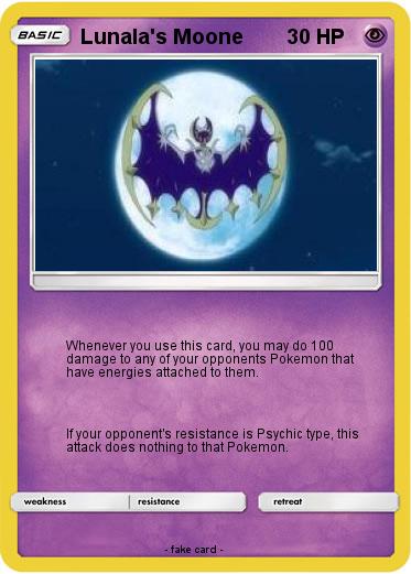 Pokemon Lunala's Moone