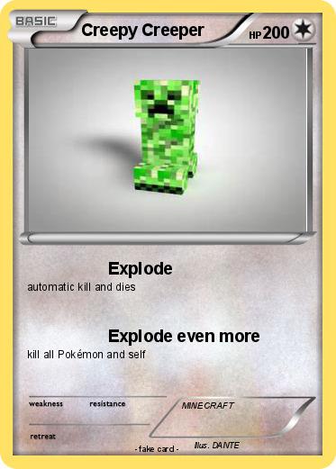 Pokemon Creepy Creeper