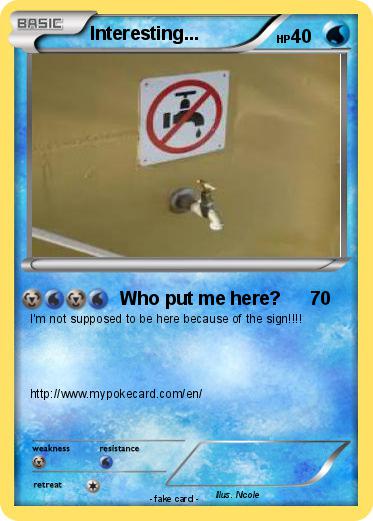 Pokemon Interesting...