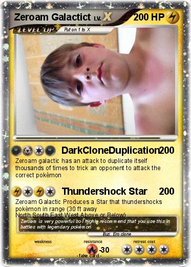 Pokemon Zeroam Galactict