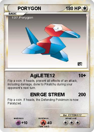Pokemon PORYGON