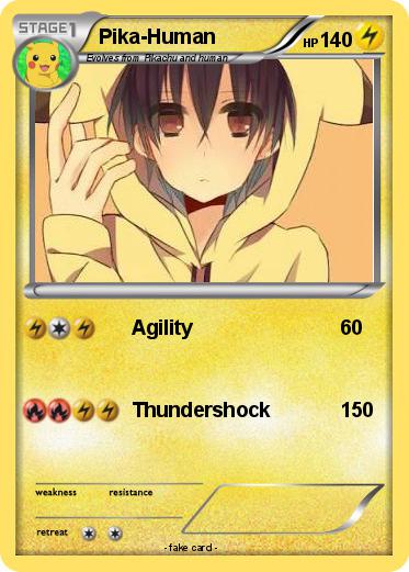 Pokemon Pika-Human