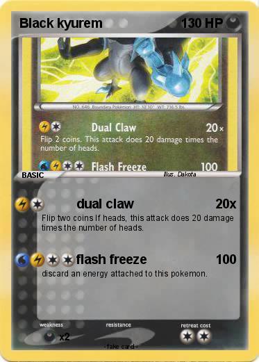 Pokemon Black kyurem