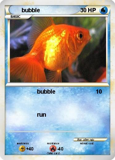 Pokemon bubble
