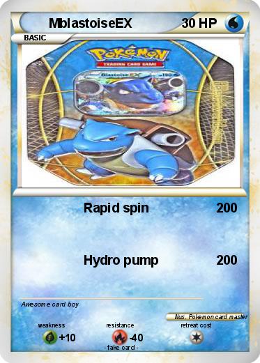 Pokemon MblastoiseEX