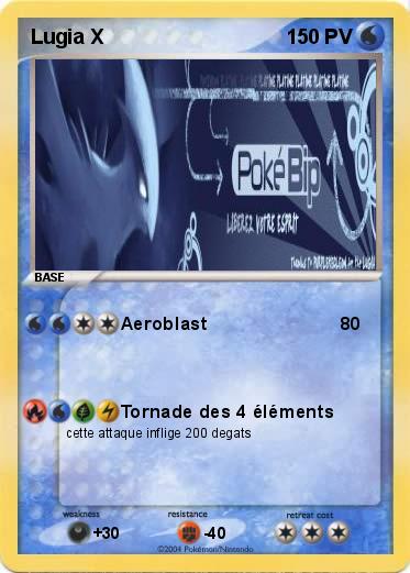 Pokemon Lugia X