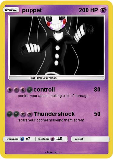 Pokemon puppet