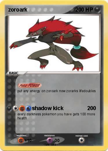 Pokemon zoroark