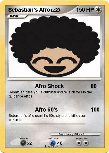 Pokemon Sebastian's Afro
