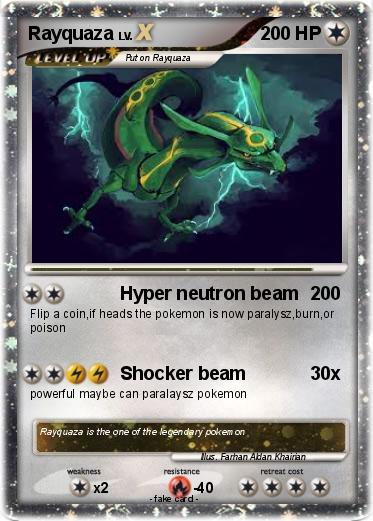 Pokemon Rayquaza