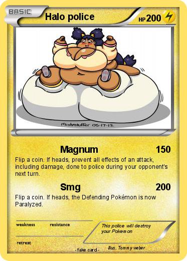 Pokemon Halo police