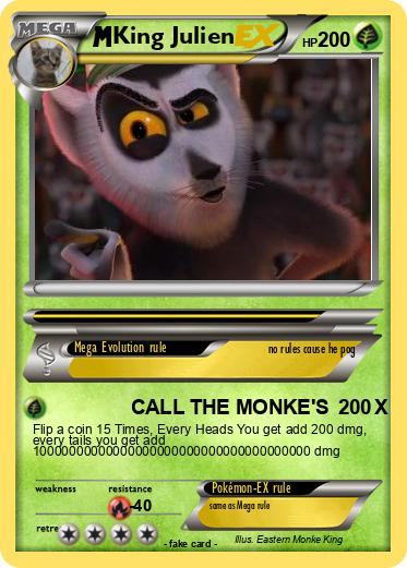Pokemon King Julien
