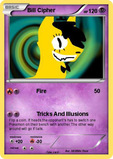 Pokemon Bill Cipher