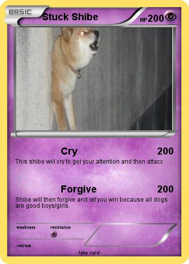 Pokemon Stuck Shibe