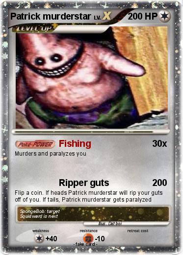 Pokemon Patrick murderstar