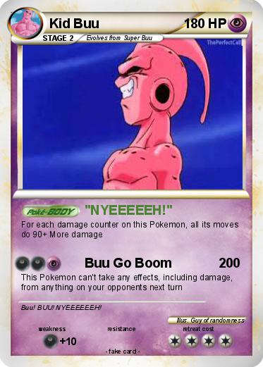 Pokemon Kid Buu