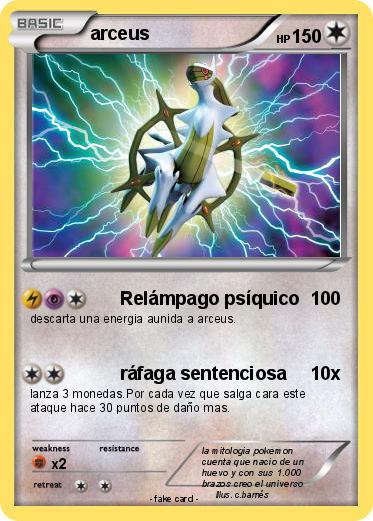 Pokemon arceus