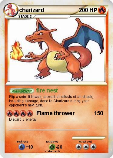 Pokemon charizard