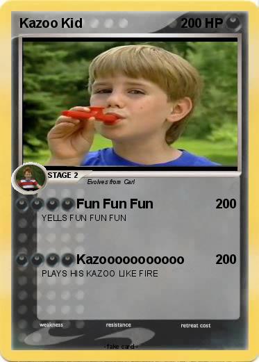 Pokemon Kazoo Kid