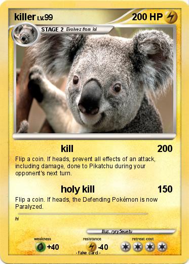 Pokemon killer