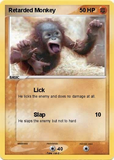 Pokemon Retarded Monkey