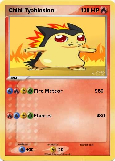 Pokemon Chibi Typhlosion