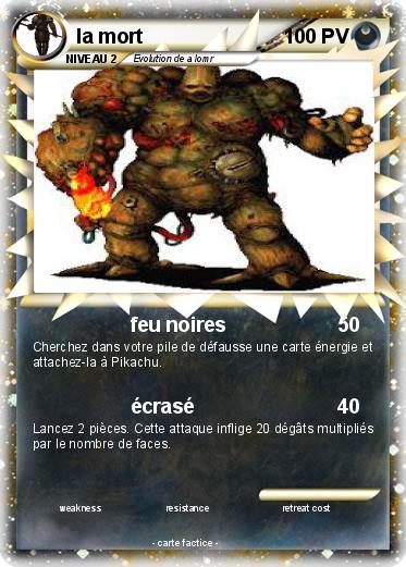 Pokemon la mort