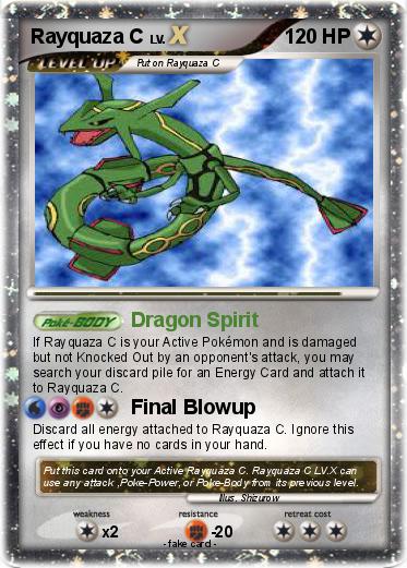 Pokemon Rayquaza C