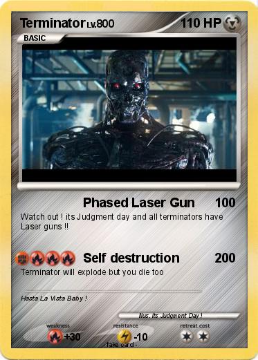 Pokémon Terminator 724 724 - Phased Laser Gun - My Pokemon Card