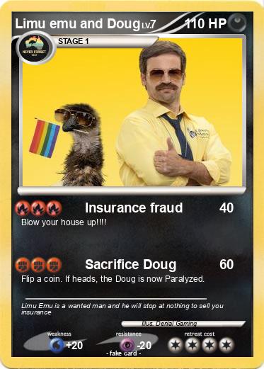 Pokemon Limu emu and Doug