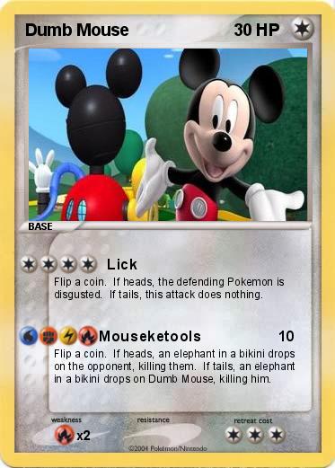 Pokemon Dumb Mouse