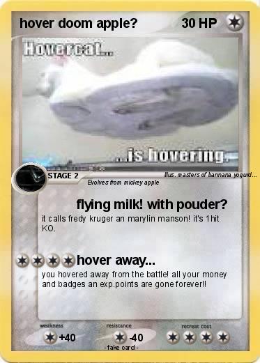Pokemon hover doom apple?