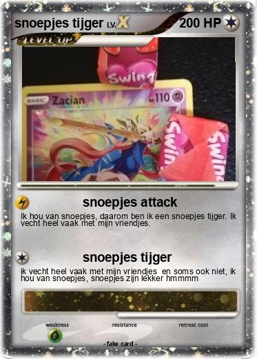 Pokemon snoepjes tijger