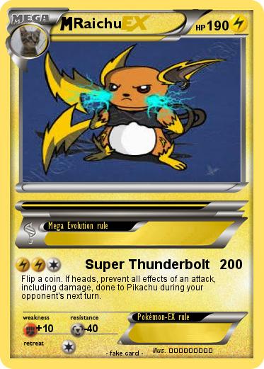 Pokemon Raichu