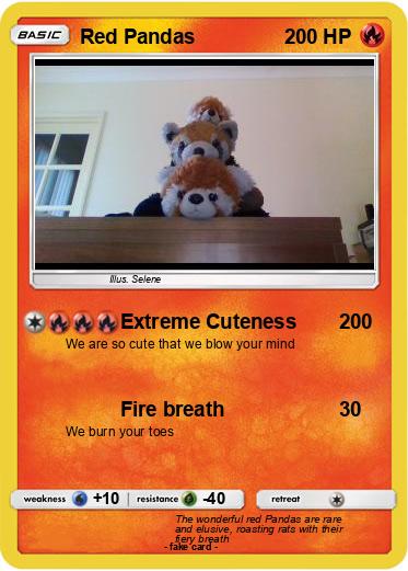 Pokemon Red Pandas