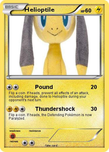 Pokemon Helioptile