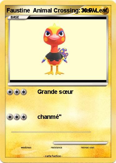 Pokemon Faustine  Animal Crossing: New Leaf,