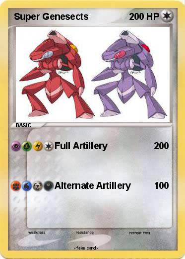 Pokemon Super Genesects