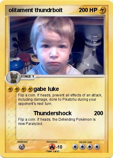 Pokemon olitament thundrboit