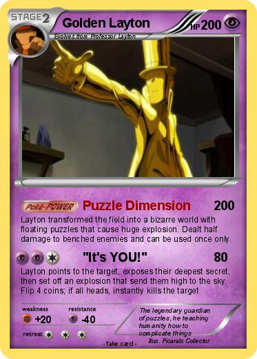 Pokemon Golden Layton