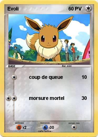 Pokemon Evoli