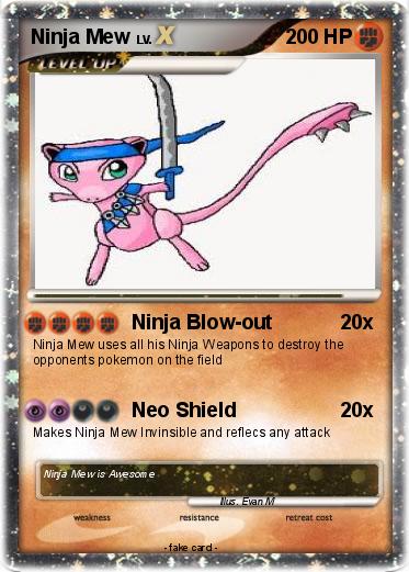 Pokemon Ninja Mew