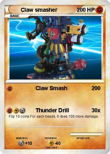 Pokemon Claw smasher