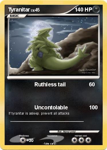 Pokemon Tyranitar
