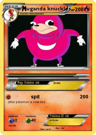 Pokemon uganda knuckles